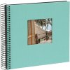Goldbuch Album a spirale Bella Vista aqua 20x20 cm 40 pagine nere