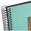 Goldbuch Album a spirale Bella Vista aqua 20x20 cm 40 pagine nere