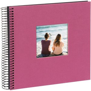 Goldbuch Album a spirale Bella Vista fucsia 20x20 cm 40...