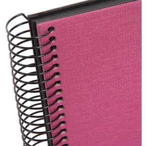 Goldbuch Album a spirale Bella Vista fucsia 20x20 cm 40 pagine nere