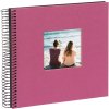 Goldbuch Album a spirale Bella Vista fucsia 20x20 cm 40 pagine nere