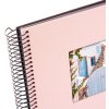 Album a spirale Goldbuch Bella Vista rosé 20x20 cm 40 pagine nere