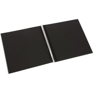 Goldbuch Album a spirale Bella Vista grigio sabbia 20x20 cm 40 pagine nere