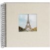 Goldbuch Album a spirale Bella Vista grigio sabbia 20x20 cm 40 pagine nere