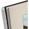 Goldbuch Album a spirale Bella Vista grigio sabbia 20x20 cm 40 pagine nere
