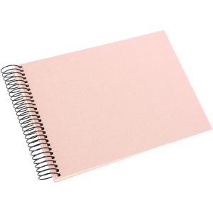 Album a spirale Goldbuch Bella Vista rosé 24x17 cm 40 pagine bianche