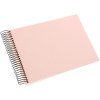 Album a spirale Goldbuch Bella Vista rosé 24x17 cm 40 pagine bianche