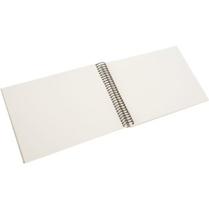 Album a spirale Goldbuch Bella Vista grigio sabbia 24x17 cm 40 pagine bianche