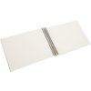 Album a spirale Goldbuch Bella Vista grigio sabbia 24x17 cm 40 pagine bianche