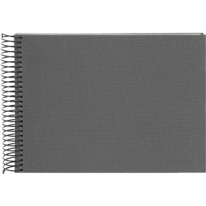 Album a spirale Goldbuch Bella Vista grigio 24x17 cm 40 pagine bianche