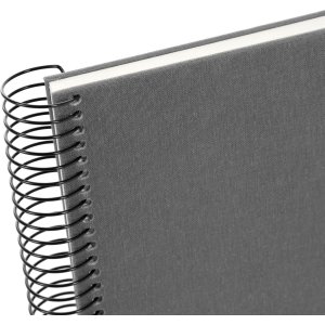 Album a spirale Goldbuch Bella Vista grigio 24x17 cm 40 pagine bianche