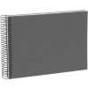 Album a spirale Goldbuch Bella Vista grigio 24x17 cm 40 pagine bianche