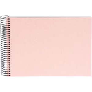 Album a spirale Goldbuch Bella Vista rosé 24x17 cm 40 pagine nere