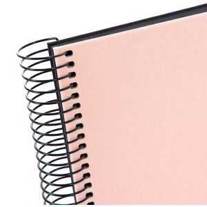 Album a spirale Goldbuch Bella Vista rosé 24x17 cm 40 pagine nere