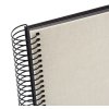 Album a spirale Goldbuch Bella Vista grigio sabbia 24x17 cm 40 pagine nere