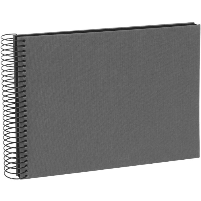 Album a spirale Goldbuch Bella Vista grigio 24x17 cm 40 pagine nere