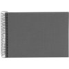 Album a spirale Goldbuch Bella Vista grigio 24x17 cm 40 pagine nere