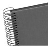 Album a spirale Goldbuch Bella Vista grigio 24x17 cm 40 pagine nere