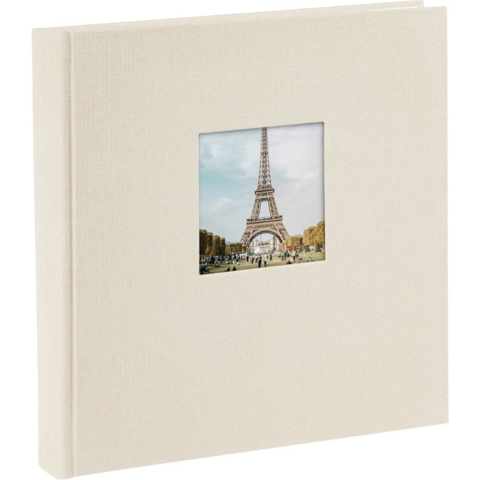Goldbuch Album fotografico Bella Vista grigio sabbia 25x25 cm 60 pagine bianche
