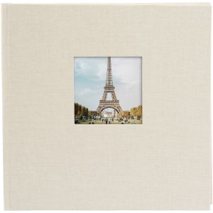 Goldbuch Album fotografico Bella Vista grigio sabbia 25x25 cm 60 pagine bianche