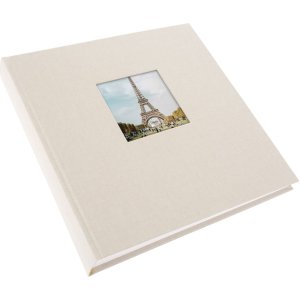 Goldbuch Album fotografico Bella Vista grigio sabbia 25x25 cm 60 pagine bianche