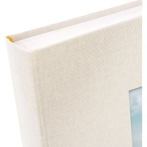 Goldbuch Album fotografico Bella Vista grigio sabbia 25x25 cm 60 pagine bianche