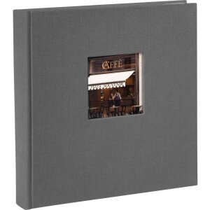 Goldbuch Album fotografico Bella Vista grigio 25x25 cm 60...