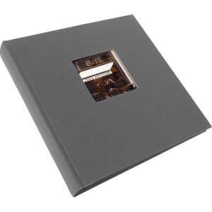 Goldbuch Album fotografico Bella Vista grigio 25x25 cm 60 pagine bianche