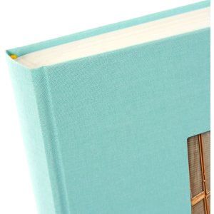 Goldbuch Album fotografico Bella Vista aqua 25x25 cm 60 pagine bianche