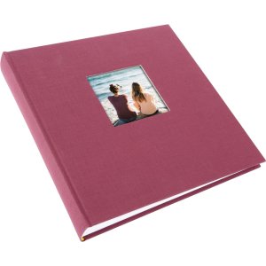 Goldbuch Album fotografico Bella Vista fucsia 25x25 cm 60 pagine bianche