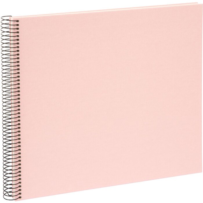 Album a spirale Goldbuch Bella Vista rosé 34x30 cm 40 pagine bianche