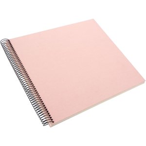 Album a spirale Goldbuch Bella Vista rosé 34x30 cm 40 pagine bianche