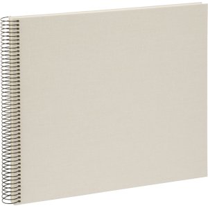 Album a spirale Goldbuch Bella Vista grigio sabbia 34x30...
