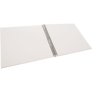 Album a spirale Goldbuch Bella Vista grigio sabbia 34x30 cm 40 pagine bianche