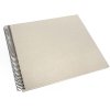 Album a spirale Goldbuch Bella Vista grigio sabbia 34x30 cm 40 pagine bianche