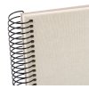 Album a spirale Goldbuch Bella Vista grigio sabbia 34x30 cm 40 pagine bianche