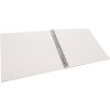 Album a spirale Goldbuch Bella Vista grigio sabbia 34x30 cm 40 pagine bianche