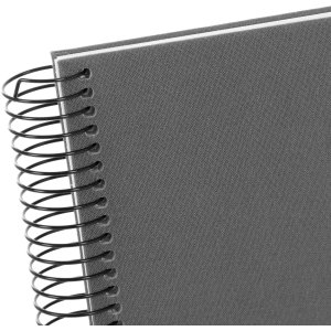 Album a spirale Goldbuch Bella Vista grigio 34x30 cm 40 pagine bianche