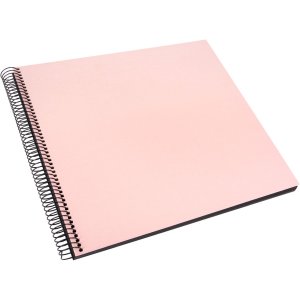 Album a spirale Goldbuch Bella Vista rosé 35x30 cm 40 pagine nere
