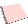 Album a spirale Goldbuch Bella Vista rosé 35x30 cm 40 pagine nere