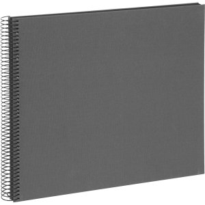 Goldbuch Album a spirale Bella Vista grigio 35x30 cm 40...
