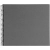 Goldbuch Album a spirale Bella Vista grigio 35x30 cm 40 pagine nere