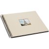 Album a spirale Goldbuch Bella Vista grigio sabbia 34x30 cm 40 pagine nere