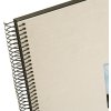 Album a spirale Goldbuch Bella Vista grigio sabbia 34x30 cm 40 pagine nere