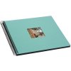Goldbuch Album a spirale Bella Vista aqua 34x30 cm 40 pagine nere