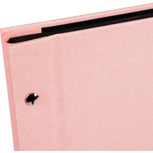 Goldbuch Album a vite Bella Vista rosé 30x25 cm 40 pagine nere