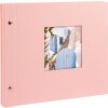 Goldbuch Album a vite Bella Vista rosé 30x25 cm 40 pagine nere