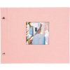 Goldbuch Album a vite Bella Vista rosé 30x25 cm 40 pagine nere