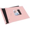 Goldbuch Album a vite Bella Vista rosé 30x25 cm 40 pagine nere