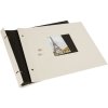 Goldbuch Album a vite Bella Vista grigio sabbia 30x25 cm 40 pagine nere